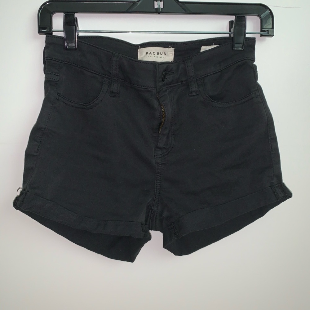 Black Pacsun Jean Shorts